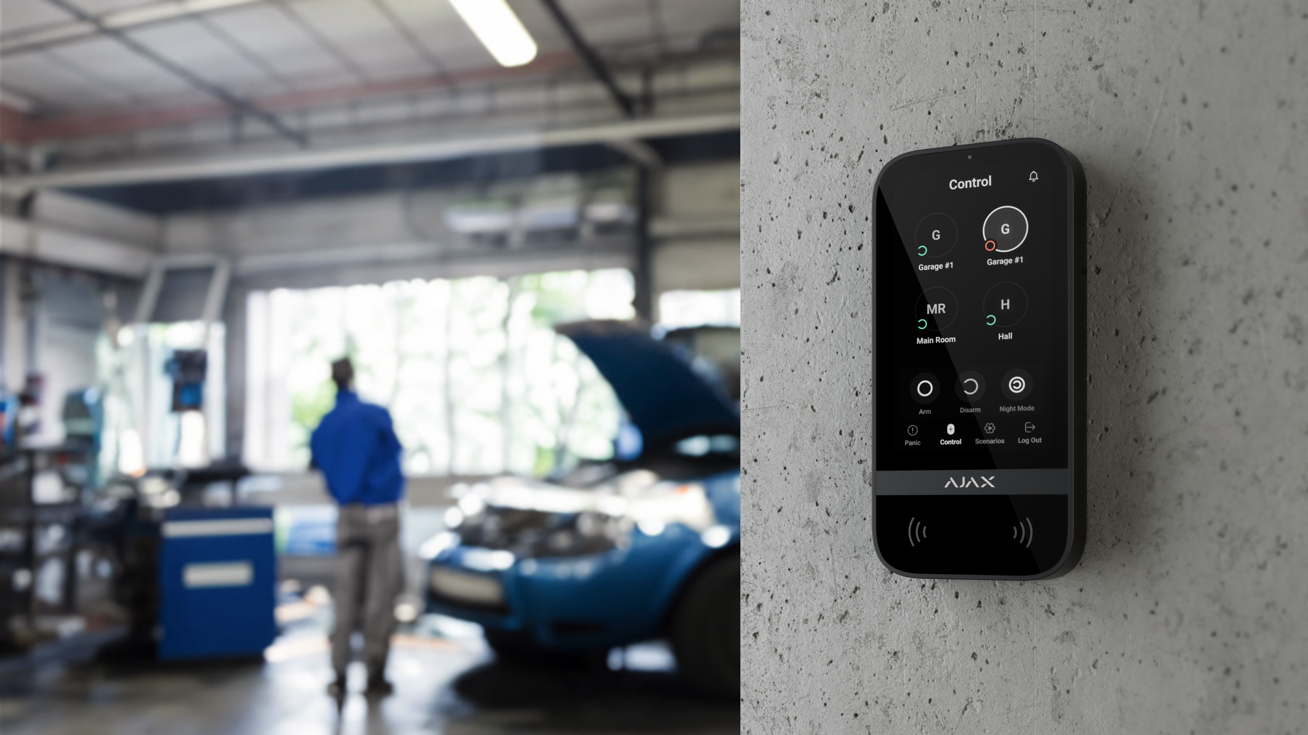 Ajax KeyPad TouchScreen