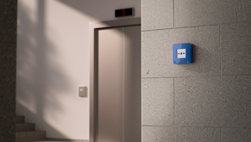 Ajax Manual Call Point (Blue)